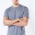 Selected Norman 180 SS O-Neck T-Hemd Medium Grey Melange
