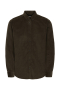 ONLY & SONS Michael Regular Fit Stretch Cord Hemd LS Demitasse