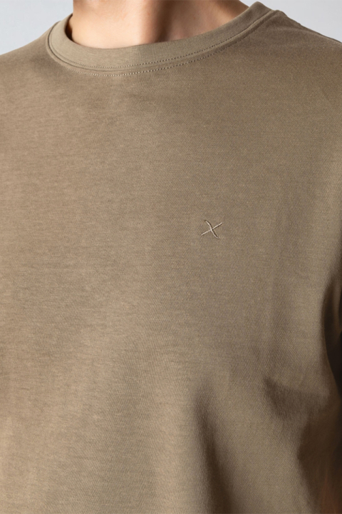 Clean Cut Copenhagen Stable t-Hemd Brindle beige