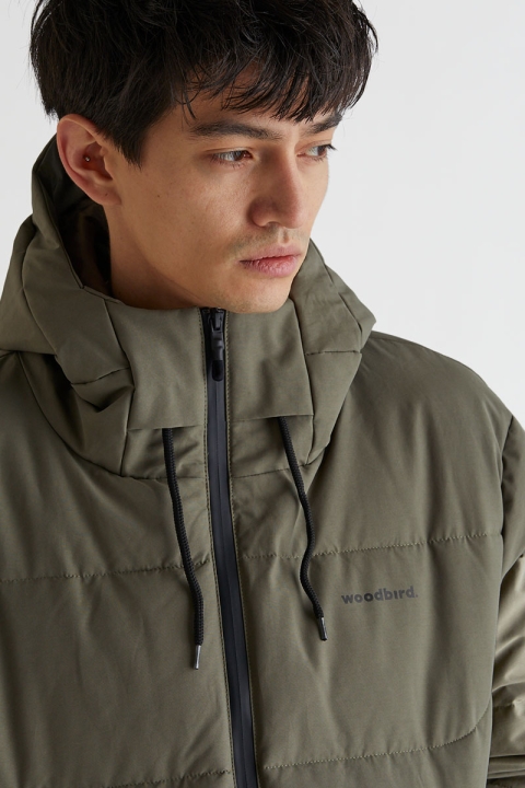 Woodbird Joseph Long Climb Jacket Dust Green