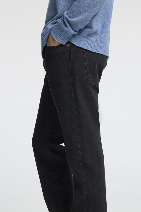 Selected Ben Kori Straight Fit Jeans Black Denim