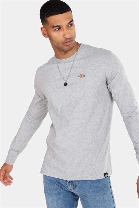 Dickes Round Rock L/S T-Hemd Grey Melange