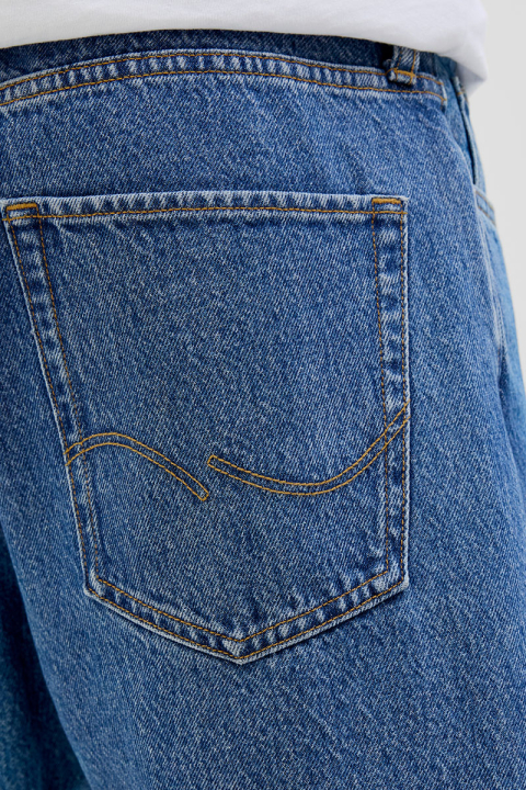 Jack & Jones Alex Baggy Fit Shorts 301 Blue Denim