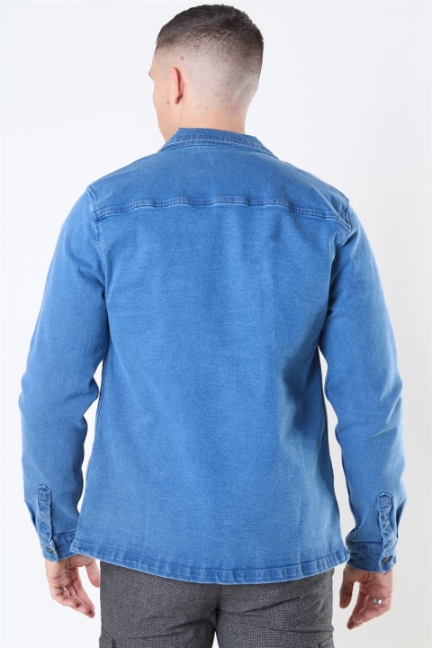 Denim Project Denim Over Jacke Medium Blue