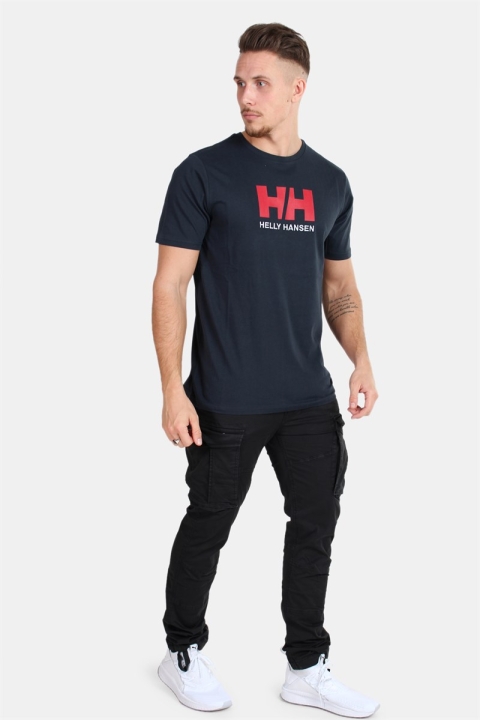 Helly Hansen Logo HH T-Hemd Navy