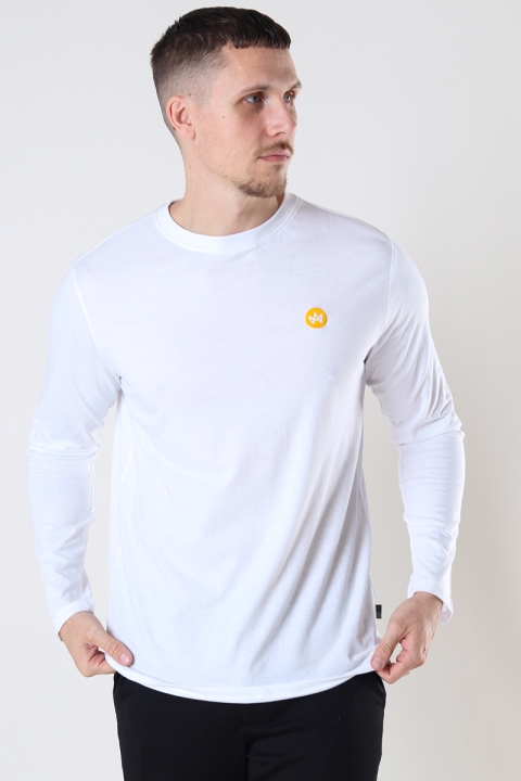 Kronstadt Timmi Organic/Recycled L/S t-Hemd White
