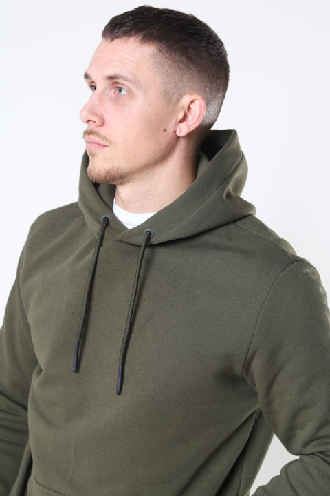 Only & Sons Ceres Life Hoodie Sweat Olive Night