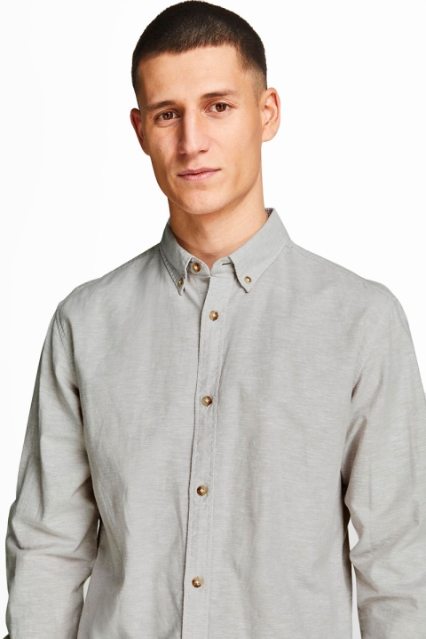 Jack & Jones Summer Linen Hemd LS Crockery