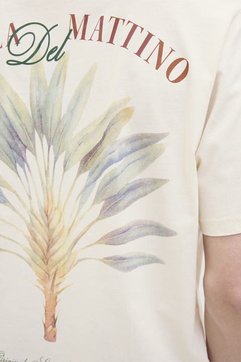 Jack & Jones Hydra Cutout Tee Antique White