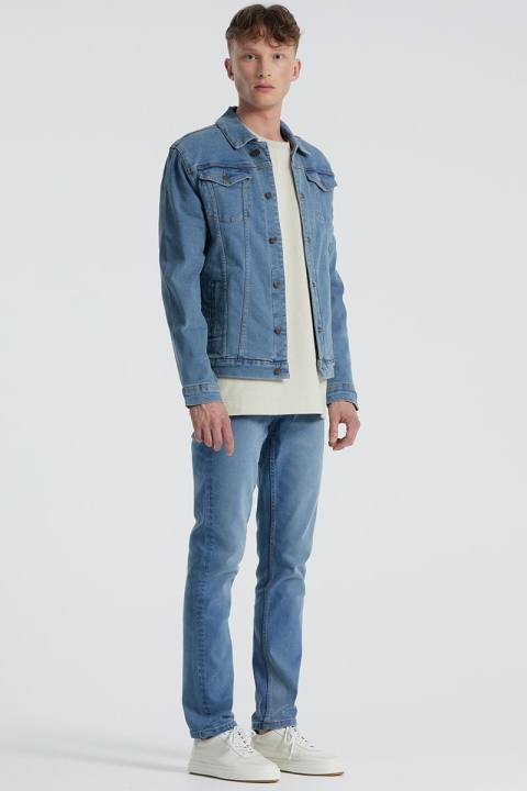 Denim Project Kash Denim Jacke Light Blue