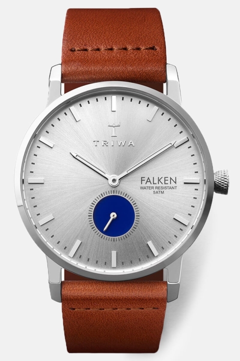 Triwa Fast Blue Eye Falken Uhr Brown Classic