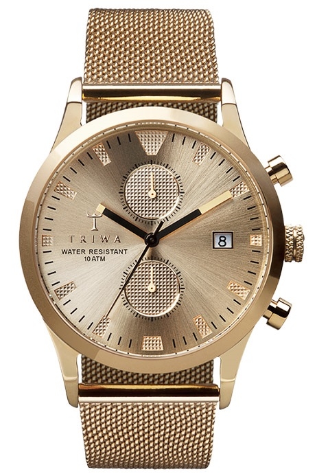 Triwa Sort of Black Gold Chrono