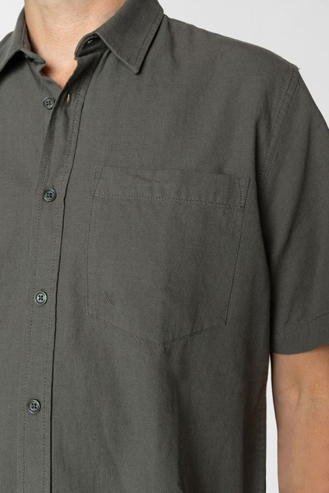 Clean Cut Copenhagen Luca Hemd SS Army