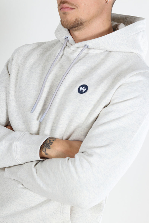 Kronstadt Lars Organic/Recycled hoodie Lt Grey Mix