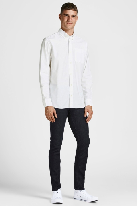 Jack & Jones JPRBLUBROOK OXFORD Hemd L/S NOOS White SLIM FIT