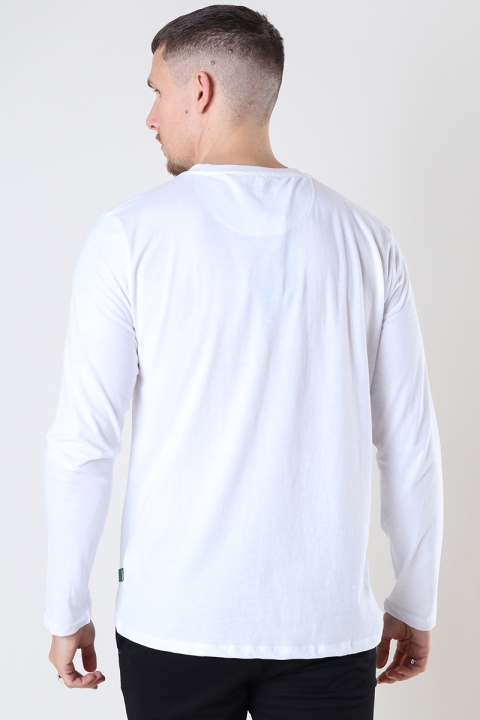 Kronstadt Timmi Organic/Recycled L/S t-Hemd White