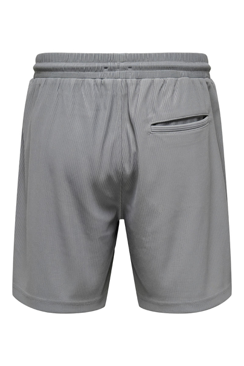 ONLY & SONS Tel Regular Plizze Shorts Limestone