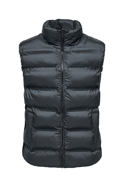 ONLY & SONS Union Seamless Puffer Vest Black