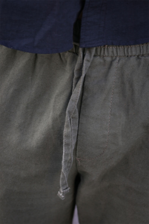 ONLY & SONS Sinus Loose Cotton Linen Pants Olive Night
