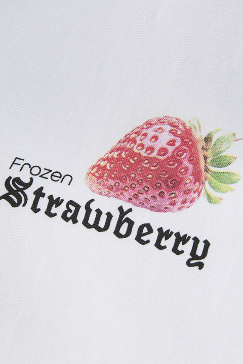 Jack & Jones Bradley Relaxed Fit Fruits Tee Bright White
