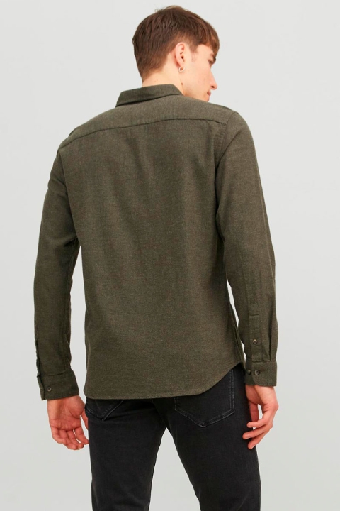 Jack & Jones Classic Melange Hemd L/S Rosin