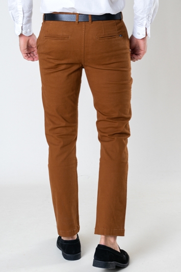 Kronstadt Daniel Twill chinos Tobacco