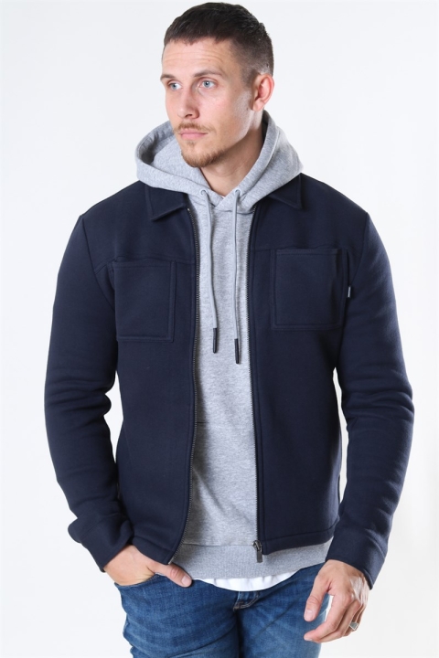 Jack & Jones Dawn Sweat Jacke Dark Navy