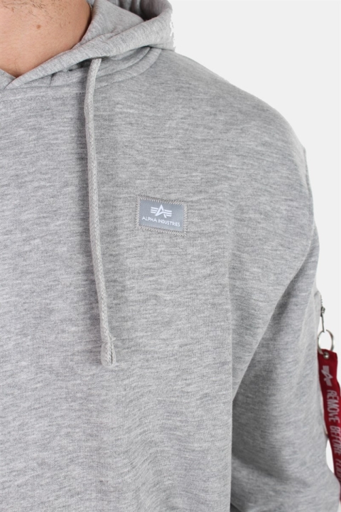 Alpha Industries X-Fit Hoodie Grey Heather