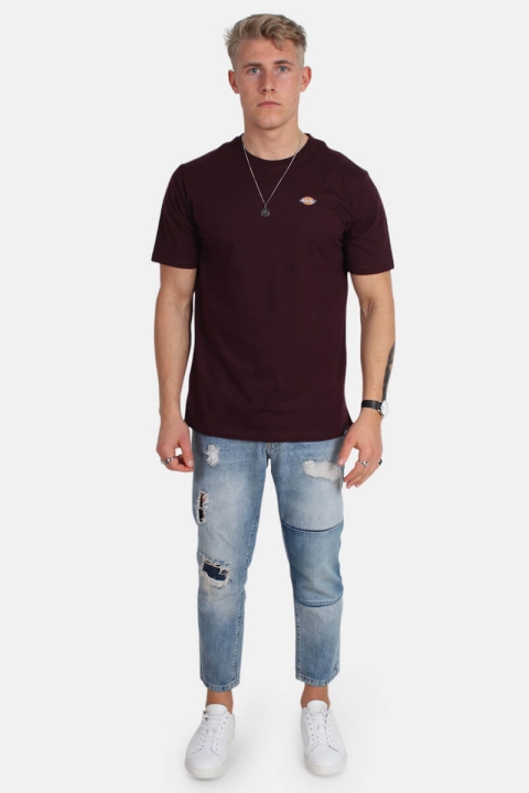 Dickes Stockdale T-Hemd Men Maroon