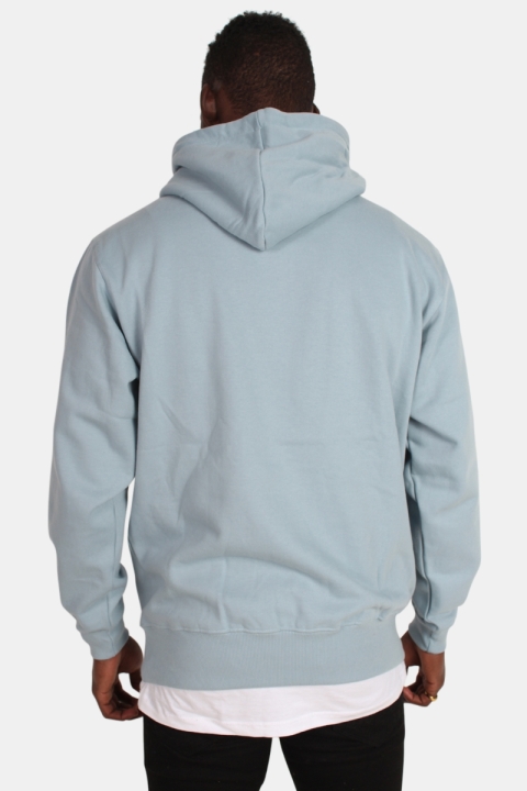 Basic Brand Hooded Sweatshirts Dusty Blue