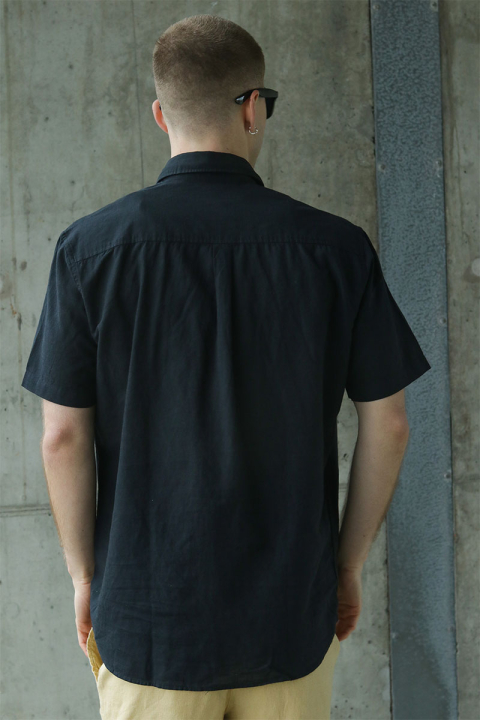 Jack & Jones Summer Hemd SS Black