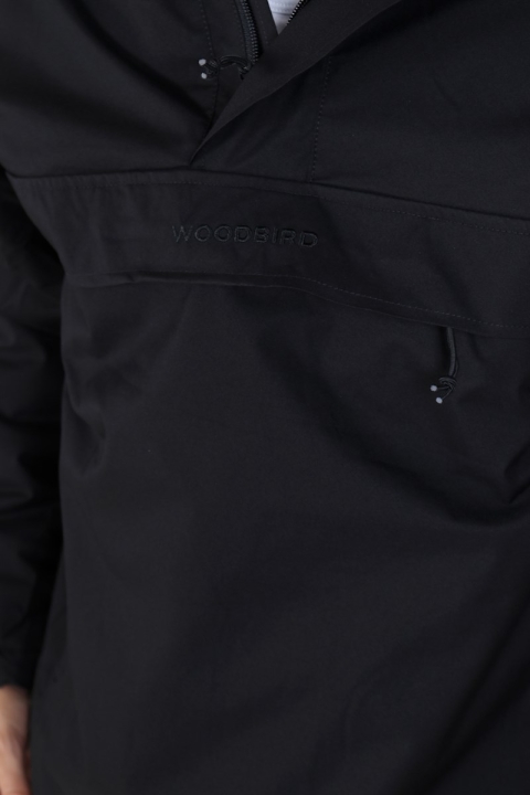 Woodbird Frenzy Anorak Jacke Black