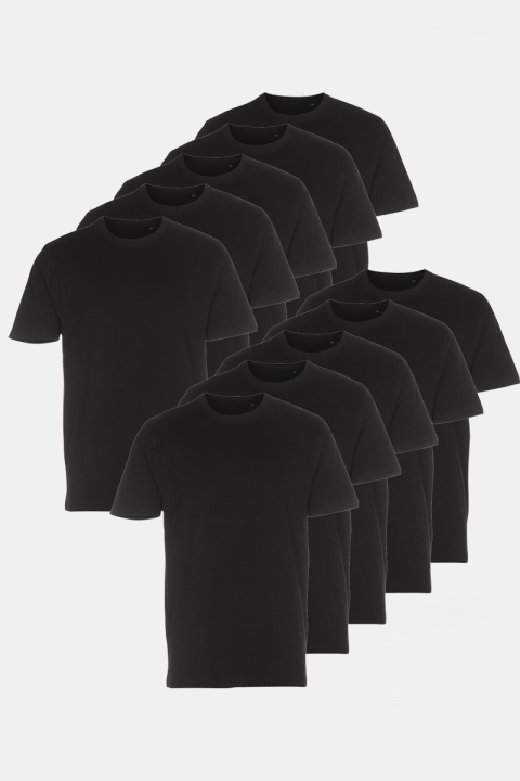 Denim Project T-Hemd 10-Pack Black