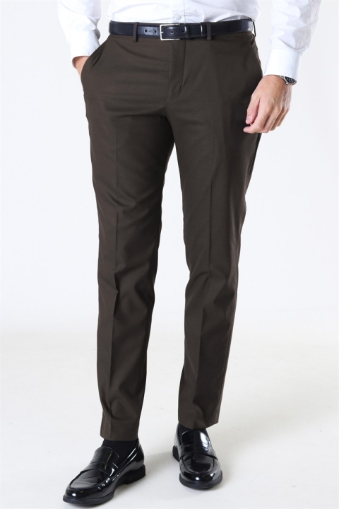 Selected Slim Mylo Logan Hose Coffee Bean