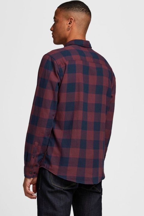 Jack & Jones Gingham Twill Hemd L/S Port Royale