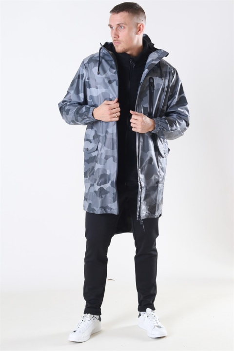 Rains AOP Parka RegnJacke Night Camo