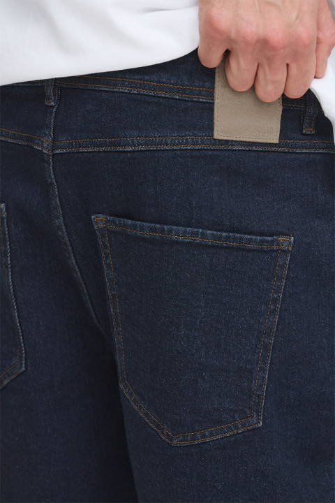 Solid Ryan Shorts Dark Blue Denim