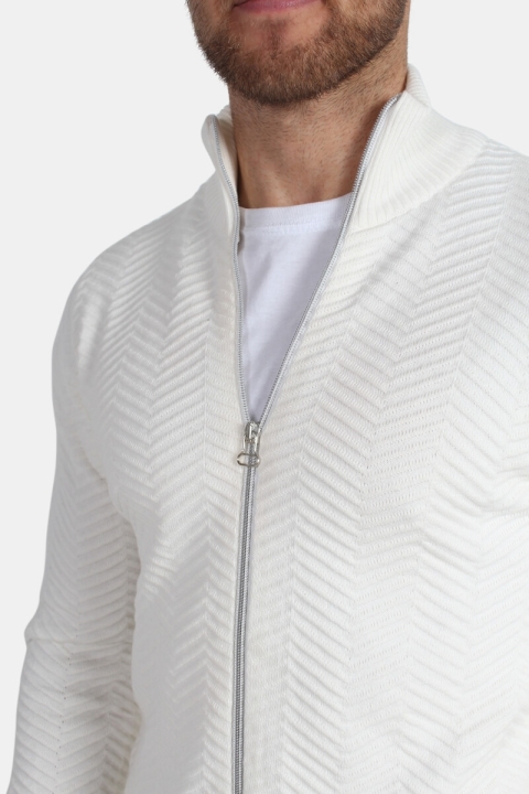 Kronstadt Carlo Zip Stricken Off White