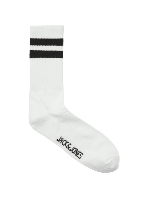 Jack & Jones Travis Tennis Sock 3 Pack White