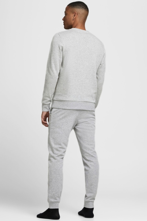 Jack & Jones LOUNGE SET Light grey melange