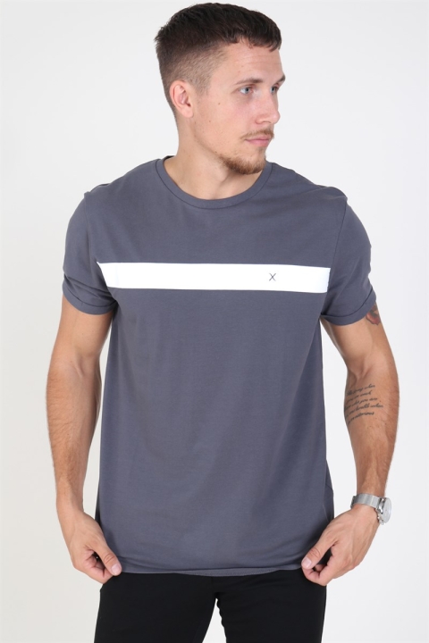 Clean Cut Axel Logo T-Hemd Charcoal