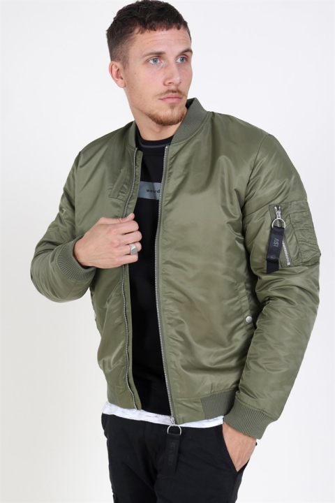 Just Junkies Combat BomberJacke Olive