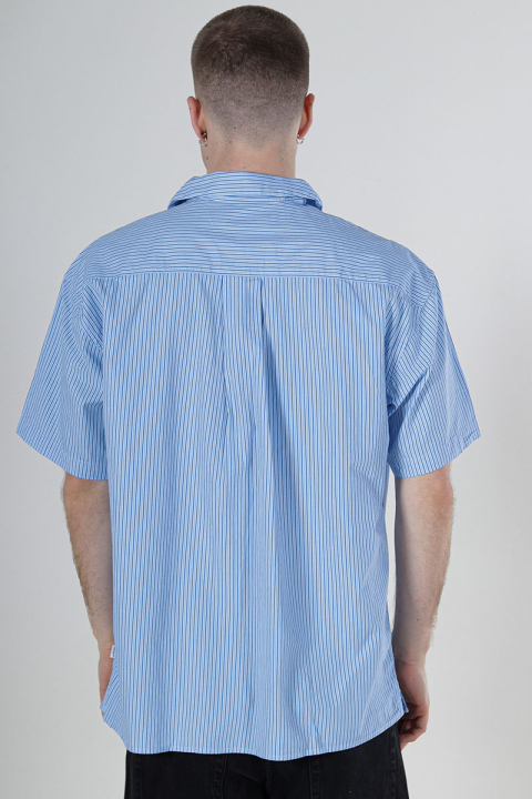 Jack & Jones Cody Poplin Resort Hemd SS Cashmere Blue