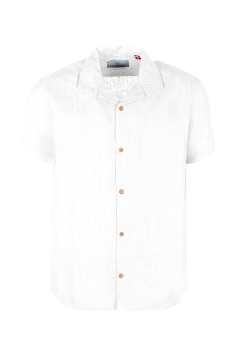 Kronstadt Ayers SS loose Hemd Off White