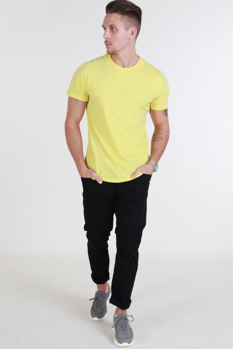 Superdry Beechtowns Yellow Orange Label Lite Tee