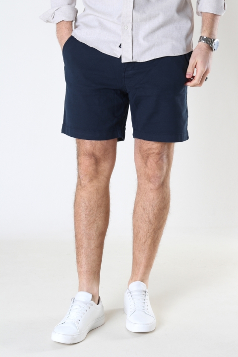 Selected SLHSTORM FLEX SHORTS W NOOS Dark Sapphire Mix - Black