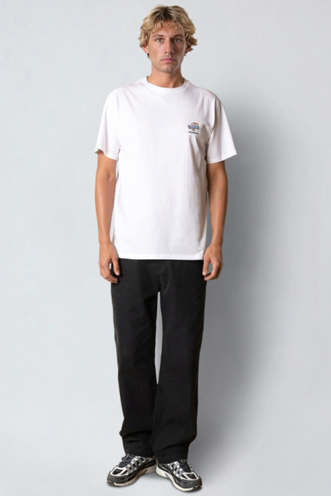 Fat Moose Wander T-Hemd White