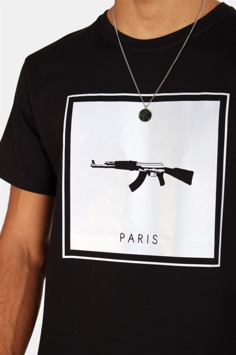 Defend Paris Tyga T-Hemd Black