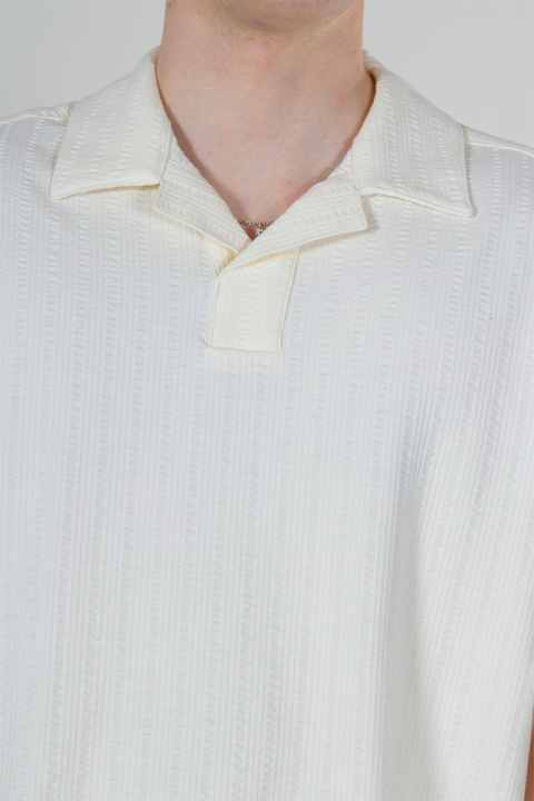 ONLY & SONS Males Regular Fit SS Resort Hemd Egret
