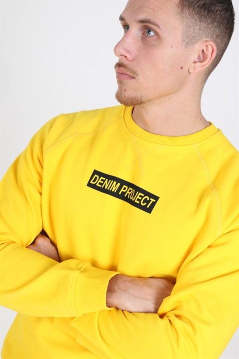 Denim Project Box Logo Crewneck Yellow